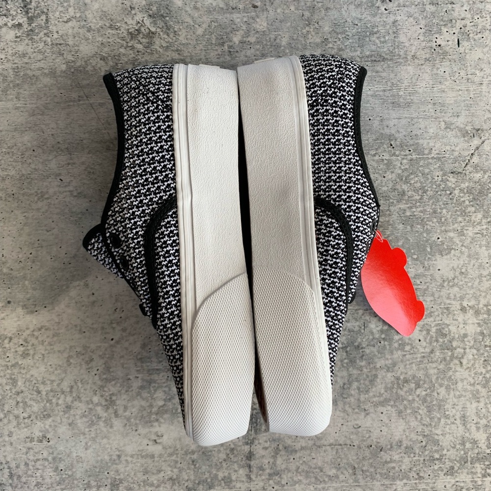 Vans Authentic Platform Summer Mesh Black White - Picture 4 of 8